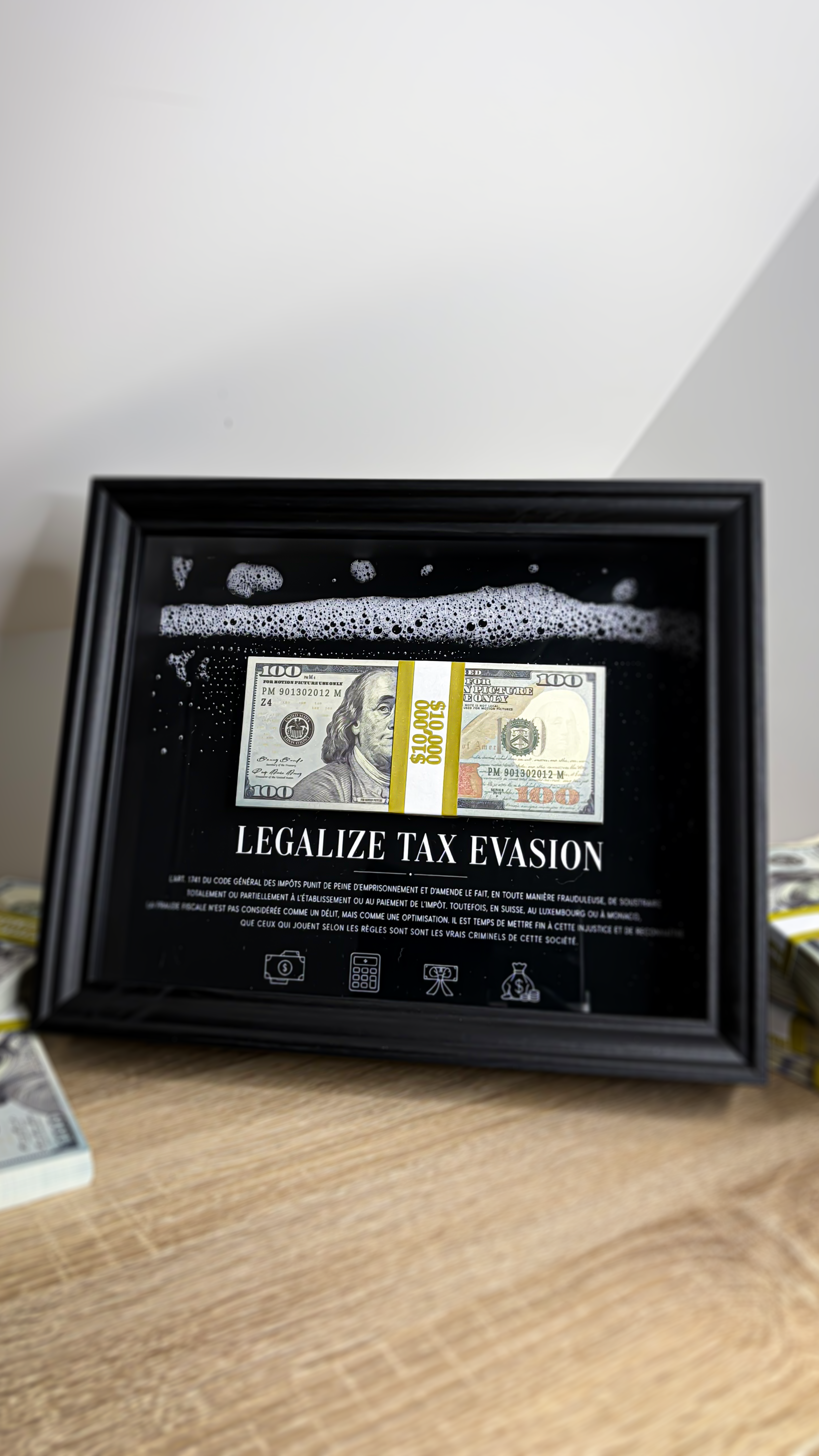 CADRE DE L'ÉVASION FISCALE EN DOLLAR